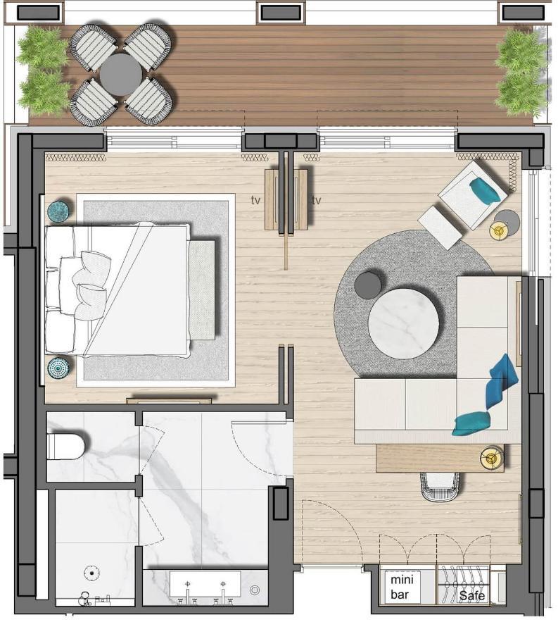 כריסי אמודיה Vathi Cove Luxury Resort & Spa מראה חיצוני תמונה