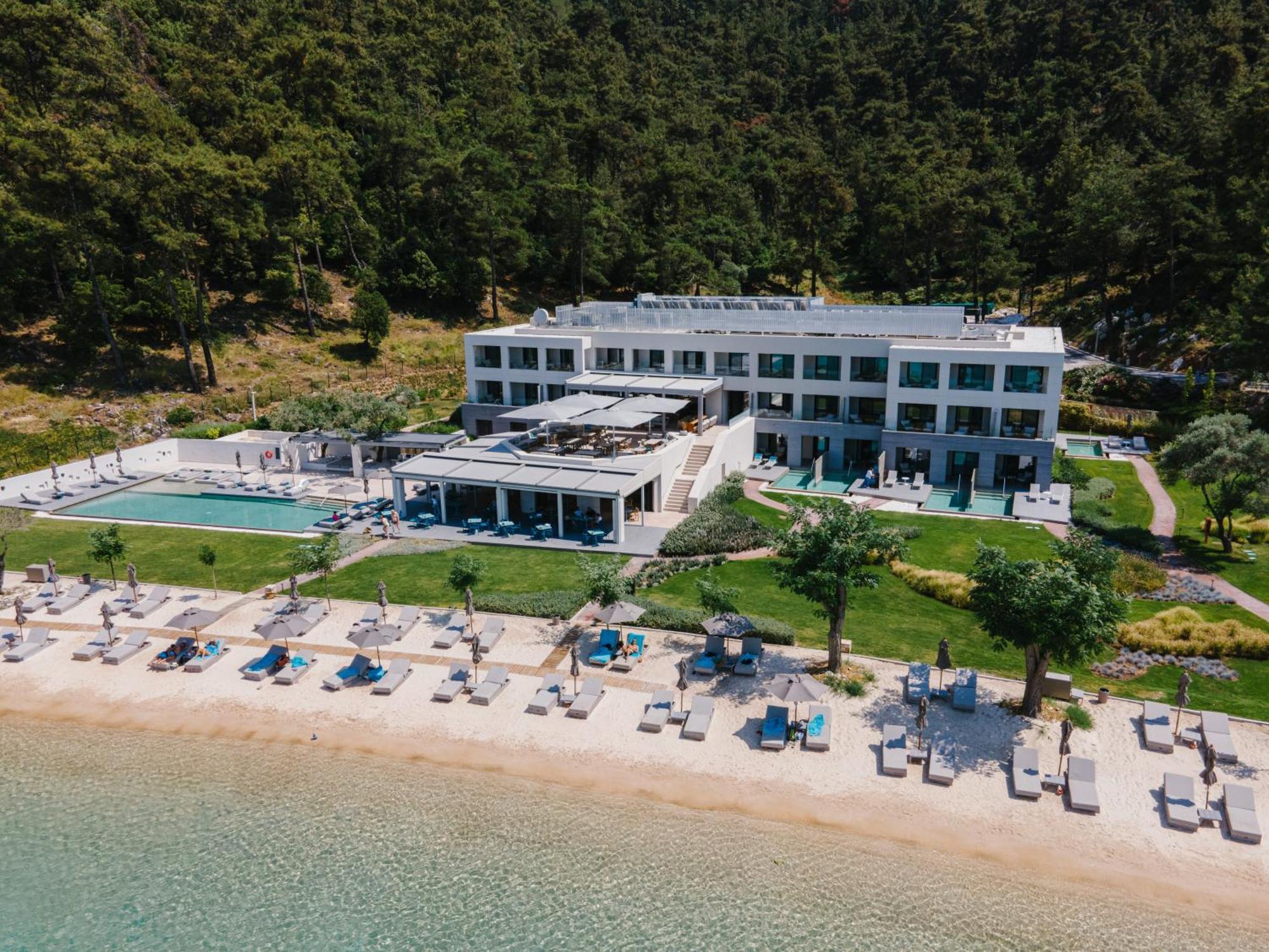 כריסי אמודיה Vathi Cove Luxury Resort & Spa מראה חיצוני תמונה