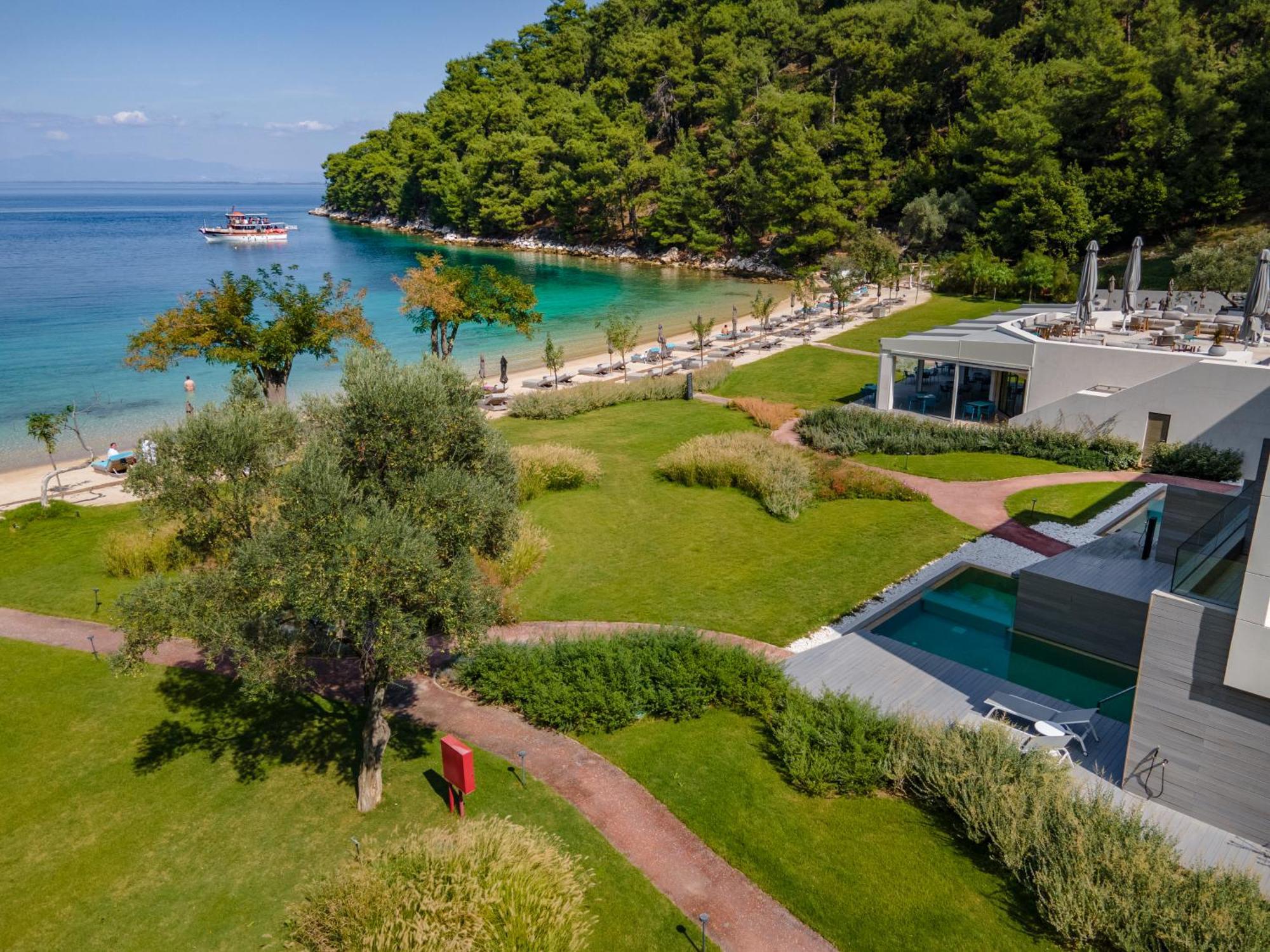 כריסי אמודיה Vathi Cove Luxury Resort & Spa מראה חיצוני תמונה
